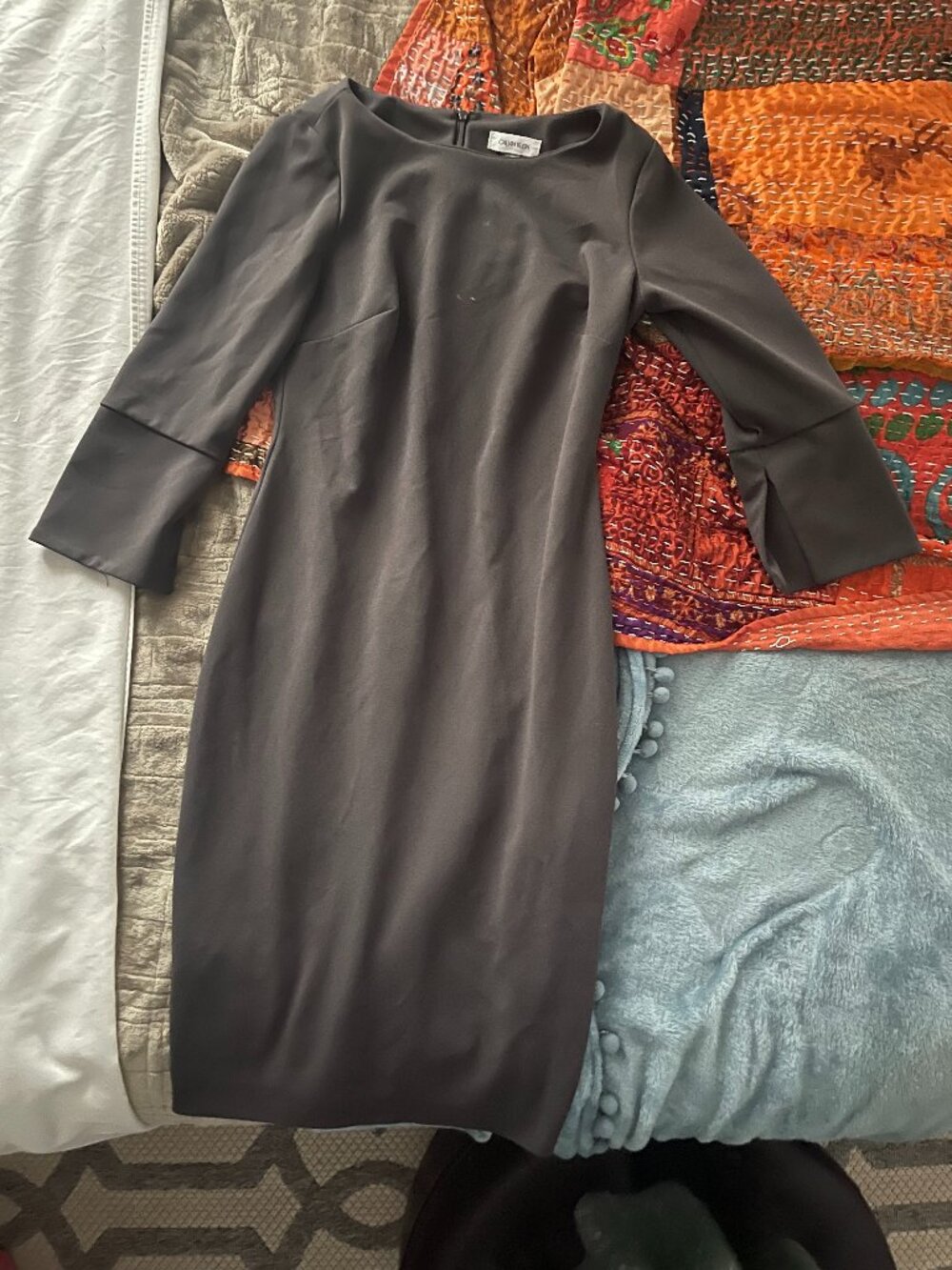 Calvin Klein | Midi Grey Dress